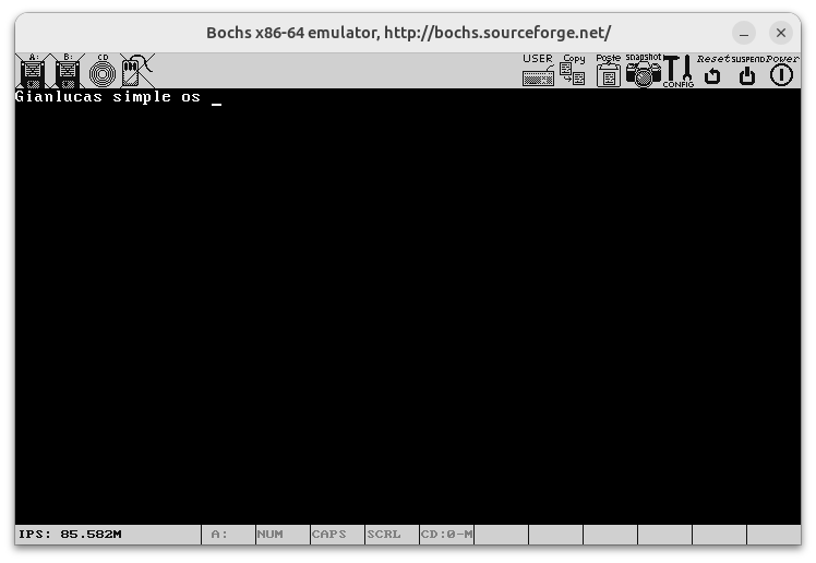Operating System Screen